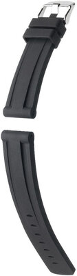 Correa de silicona Hirsch Viper L 40588850-2, negra, longitud L