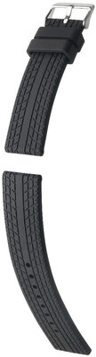 Correa de silicona Hirsch Wheeler L 40718850-2, negra, longitud L