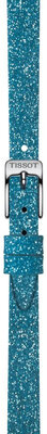 Correa sintética Tissot T852.048.078 9mm, azul, cierre rápido