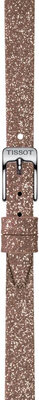 Correa sintética Tissot T852.048.085 9mm, rosa, cierre rápido