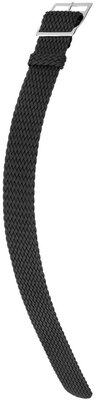 Correa textil Hirsch Delta L 41724850-2, negra, longitud L