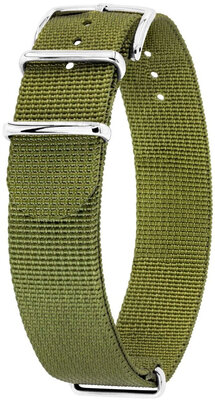 Correa textil Hirsch Rush Recycle XL 40536040-2, verde, longitud XL