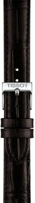 Correa de piel Tissot T852.051.036 16mm, marrón, Quick Release