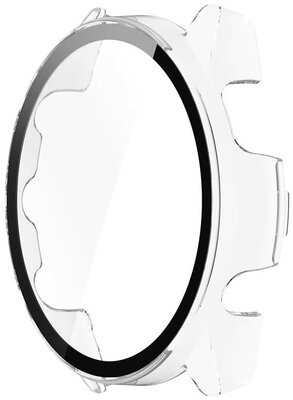 Funda protectora (pro Garmin Forerunner 165), plástico, transparente + cristal