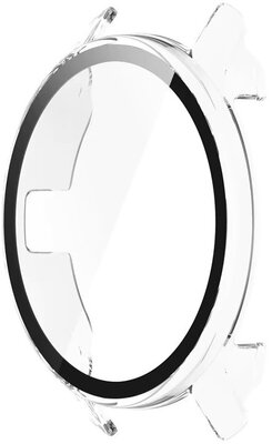 Funda protectora (pro Garmin Venu 2S), plástico, transparente + cristal