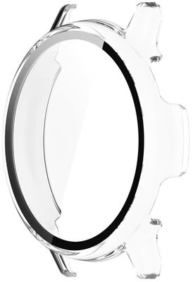 Funda protectora (pro Garmin Vívoactive 5), plástico, transparente + cristal