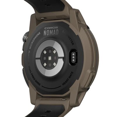 Coros Nomad Brown / Silicone Band