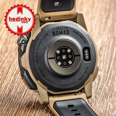 Coros Nomad Brown / Silicone Band