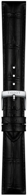 Correa de piel Tissot T852.051.027 18mm, negro, Quick Release