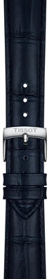 Correa de piel Tissot T852.051.029 18mm, azul, Quick Release