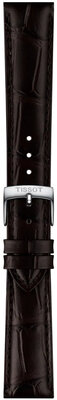 Correa de piel Tissot T852.051.032 18mm, marrón, Quick Release
