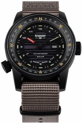 Traser P68 Pathfinder Solar Gray 111400 (+ 2 correas de repuesto)