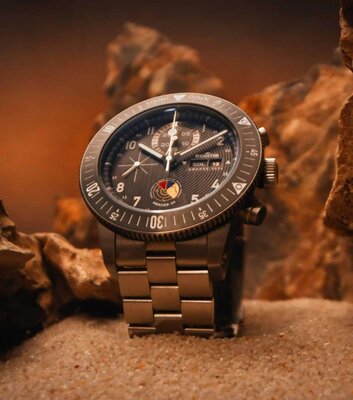 Fortis Novonaut N-42 Automatic Chronograph Amadee-24 F2040016 Limited Edition 100pcs (+ correa de repuesto)