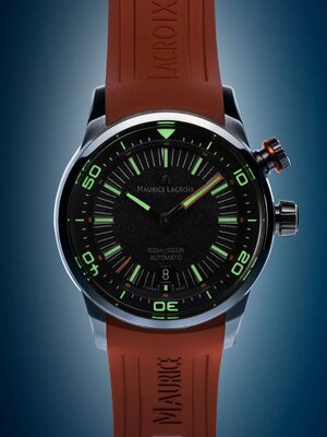 Maurice Lacroix Pontos S Diver Automatic PT6248-SS00L-330-J (+ correa de repuesto)