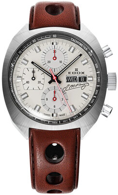 Edox Sportsman Automatic Chronograph 01132 3G BEAN Juan Manuel Fangio Limited Edition 115pcs (+ correa de repuesto)