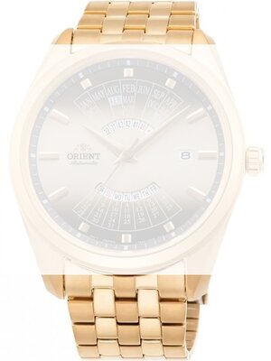 Pulsera de acero Orient UM00R221G0 22mm (para el modelo RA-BA00), dorado