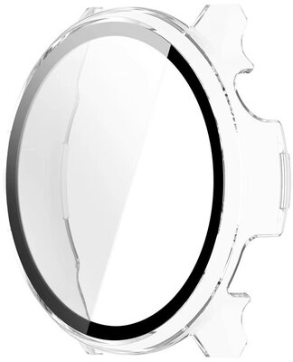 Funda protectora (pro Garmin Venu 4, 41mm), plástico, transparente + cristal