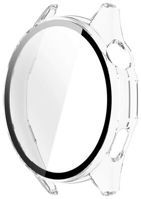 Funda protectora (pro Huawei Watch GT 6, 46mm), plástico, transparente + cristal