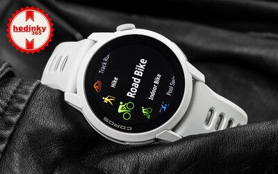 Coros Pace 4 White / Silicone Band