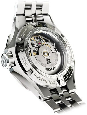 Edox Delfin Mecano 85310-3dm-ngin Limited Edition 300pcs (+ enrollador para relojes)