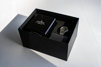 Edox Delfin Mecano 85310-3dm-ngin Limited Edition 300pcs (+ enrollador para relojes)