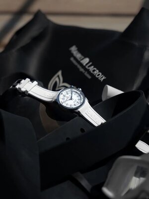 Maurice Lacroix Pontos S Diver Automatic PT6248-SS00L-130-4 (+ correas de repuesto)