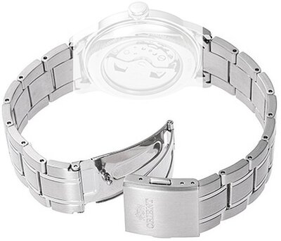 Pulsera de acero Orient UM00Y113J0 20mm (para el modelo RA-AC0M), plateado