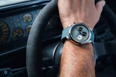 Union Glashütte Belisar Chronograph D009.427.17.042.09 Speedster Limited Edition 388pcs (+ correa de repuesto)