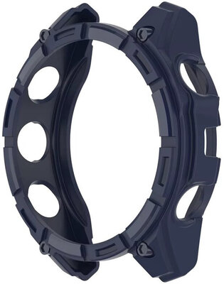 Funda protectora (pro Garmin Fenix 8 SOLAR, 47mm), de silicona, azul