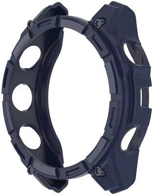 Funda protectora (pro Garmin Fenix 8 SOLAR, 51mm), de silicona, azul