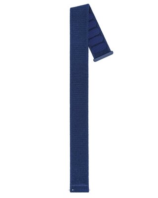 correa textil Hirsch Vocem L 41409080-0, azul, velcro, longitud L, Quick Release