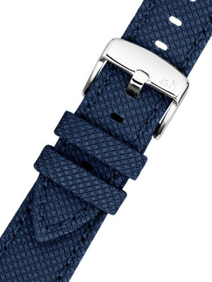 Correa textil Morellato Peschici 6170E46.062 M, azul, material reciclado