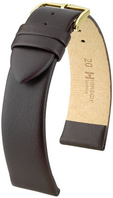 correa de cuero Hirsch Toronto L 03702010NQ-1, marrón, piel de ternera, longitud L