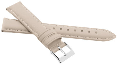 Correa de cuero JVD R41321 12mm, beige