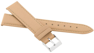 Correa de piel JVD R41442 14mm, marrón