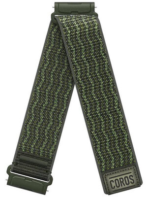 Correa de nailon Coros (pro Nomad), verde, Quick Release