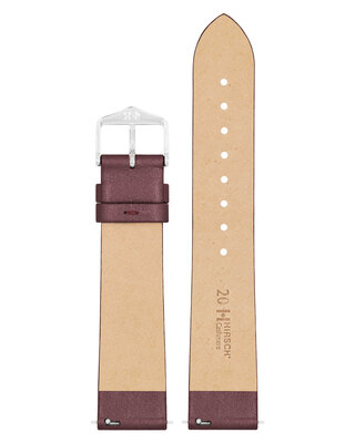 correa de cuero Hirsch Cashmere M 03902161-2, marrón, piel de ternera, longitud M, Quick Release