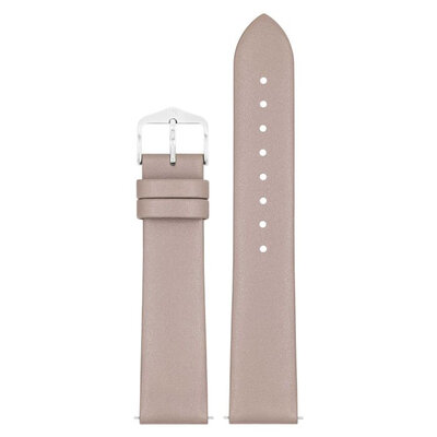 correa de cuero Hirsch Cashmere M 03902195-2, beige, piel de ternera, longitud M, Quick Release