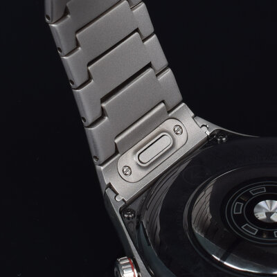 brazalete de titanio Ricardo Crévacol (para Huawei Watch GT 6 Pro), QuickFit, Silver