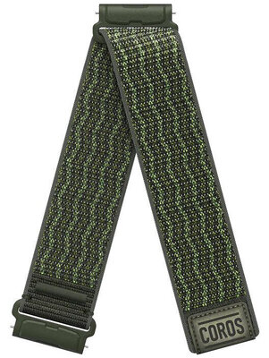 Correa de nailon Coros (pro Nomad), verde, Quick Release, longitud extendida
