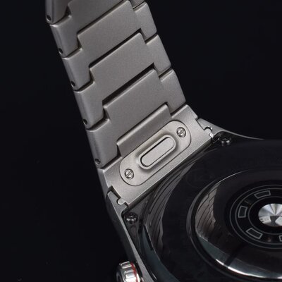 Brazalete de titanio Ricardo Crévacol (para Huawei Watch GT 6 Pro), QuickFit, Black