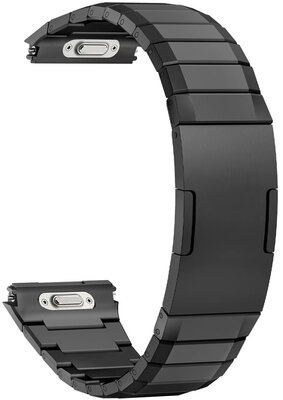 Brazalete de titanio Ricardo Crévacol (para Huawei Watch GT 6 Pro), QuickFit, Black