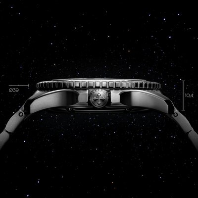 Venezianico Nereide Avventurina Nera 39 Automatic 3121550C