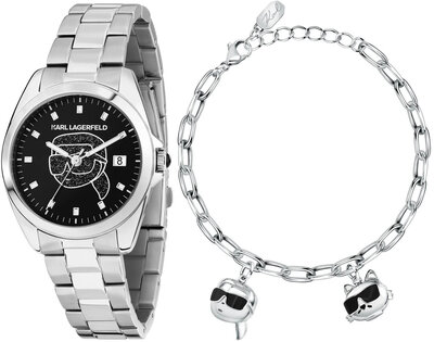 Karl Lagerfeld Round Essentials R0553101516 + pulsera