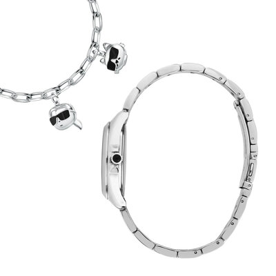 Karl Lagerfeld Round Essentials R0553101516 + pulsera