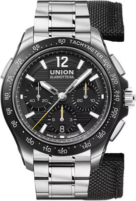 Union Glashütte Belisar Chronograph Sport D014.927.11.057.00 (+ correa de repuesto)