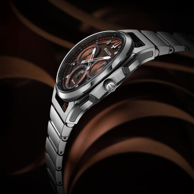 Bulova Curv Quartz 96K117 (+ correa de repuesto)