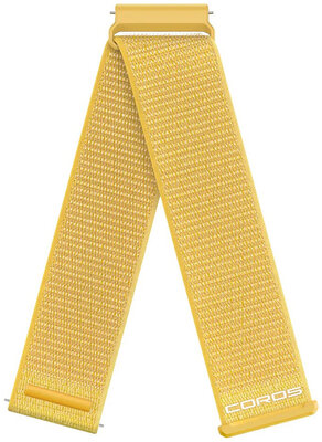 Correa de nailon Coros (pro Apex 4 46mm, Nomad), amarillo, Quick Release
