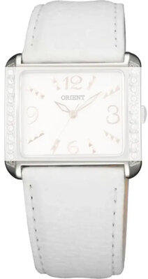 Correa de piel Orient UDEELSW 20mm (para el modelo QCBD), blanco