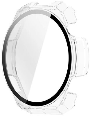 Funda protectora (pro Amazfit Balance 3), plástico, transparente + cristal